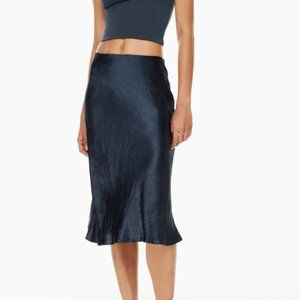 Aritzia Babaton Silk Slip Skirt Size 2